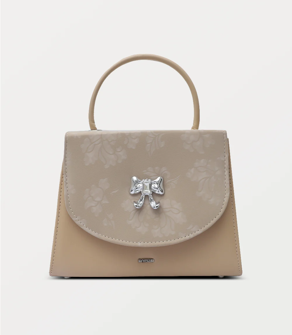 Women Shoulder Bag-BEIGE