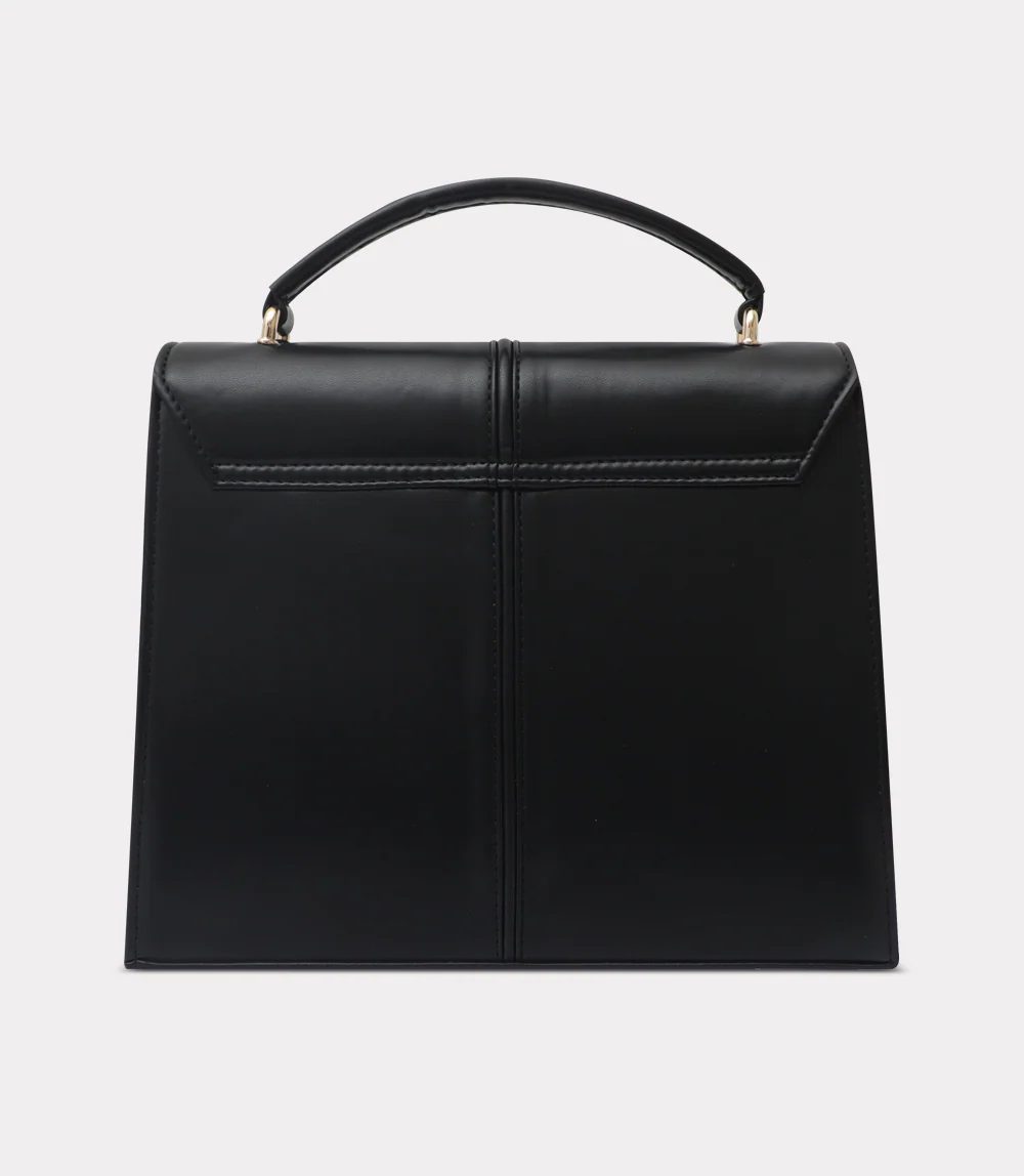 Women Hand Bag-BLACK - Image 3