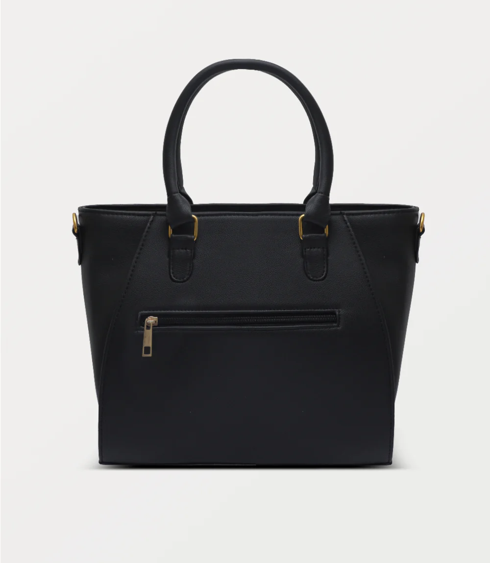 Women Shoulder Bag-BLACK - Image 3