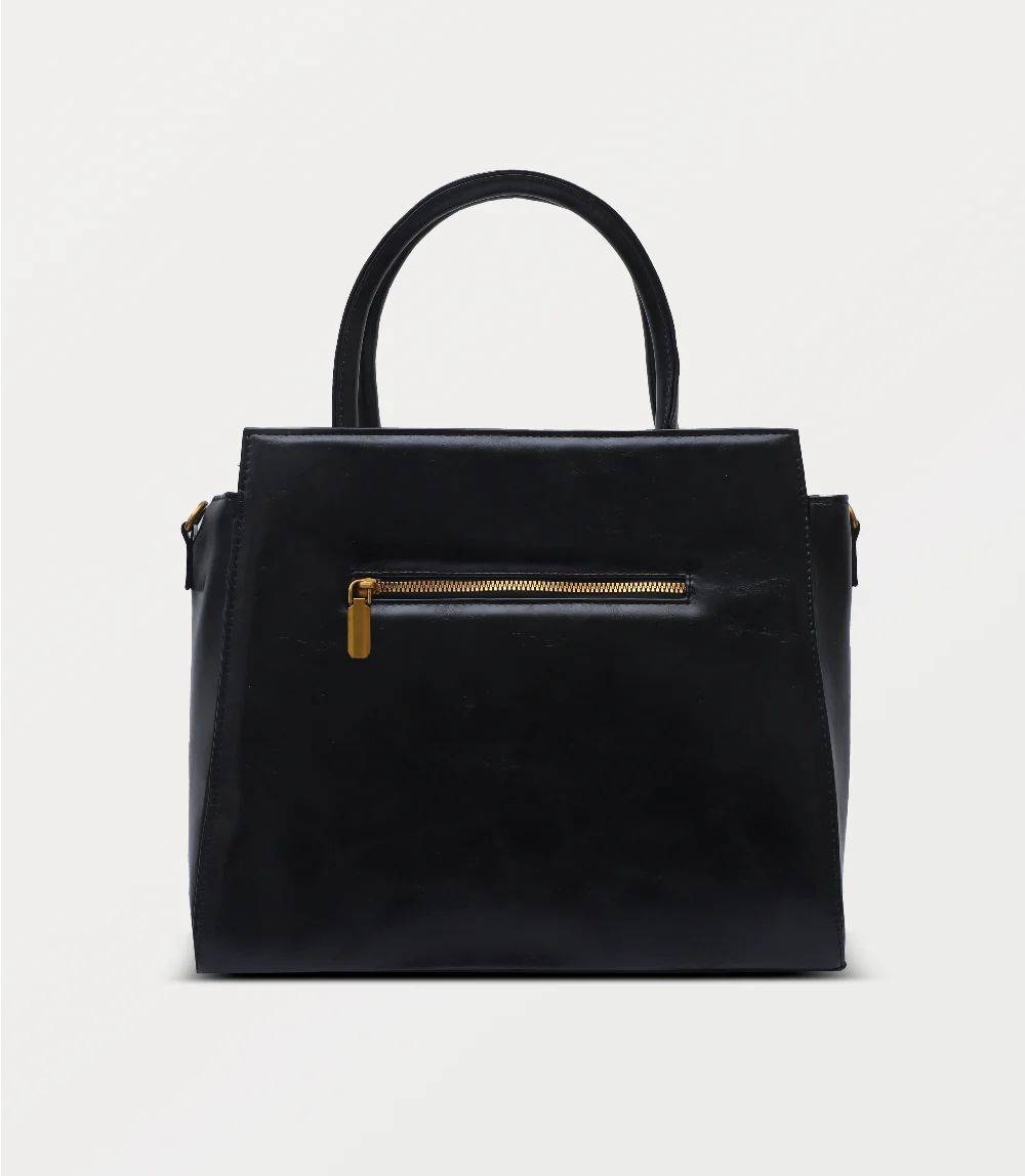Women Shoulder Bag-BLACK - Image 3
