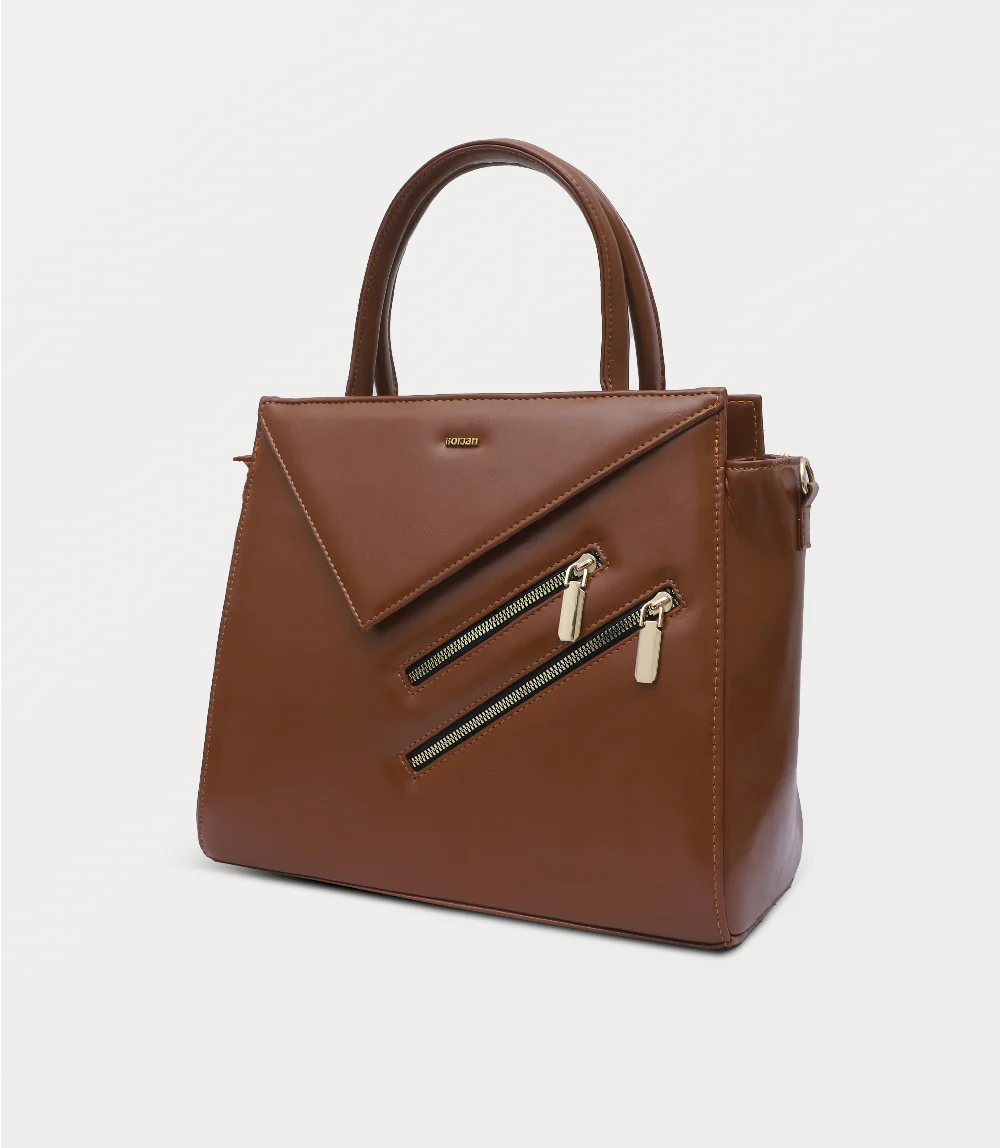 Women Shoulder Bag-TAN - Image 2