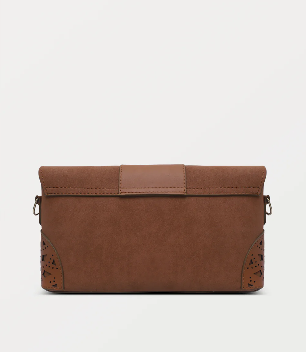 Women Boxy Bag-TAN - Image 3
