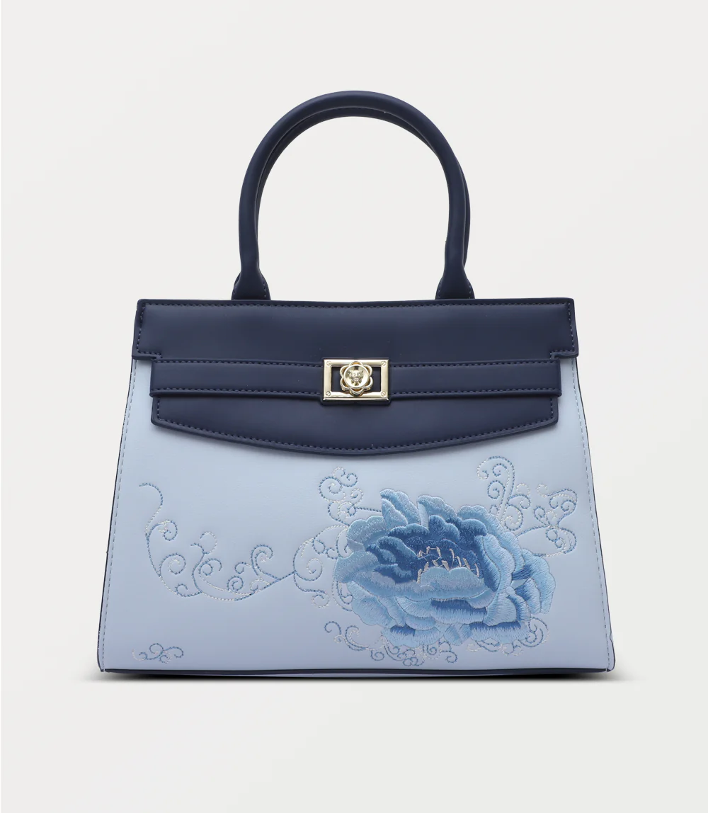 Women Shoulder Bag-BLUE