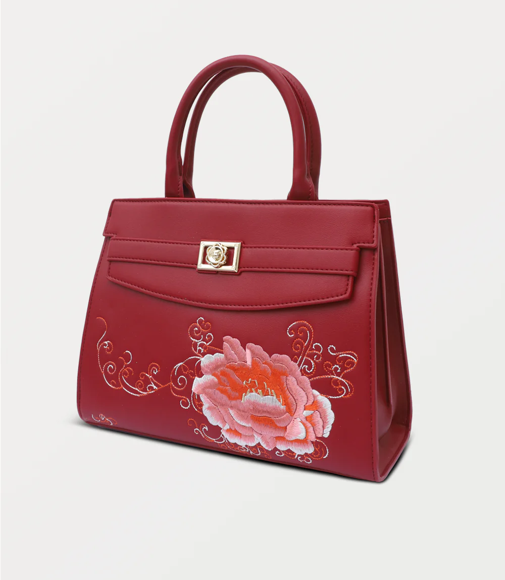 Women Shoulder Bag-TAN - Image 2
