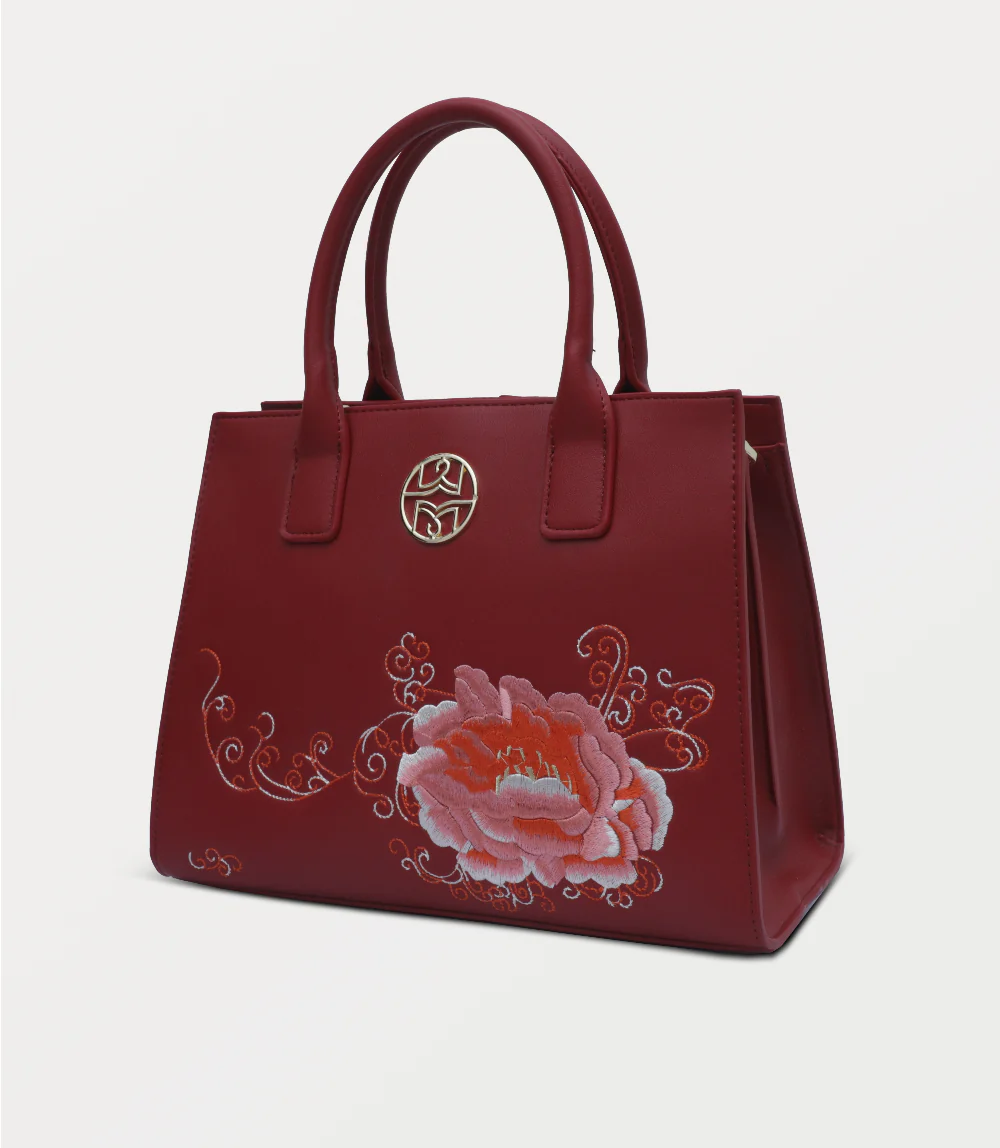 Women Shoulder Bag-RED - Image 2