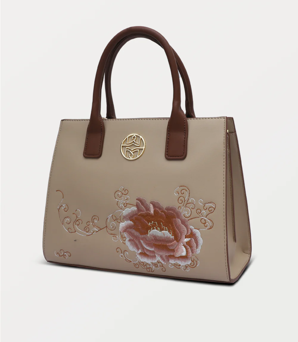 Women Shoulder Bag-TAN - Image 2