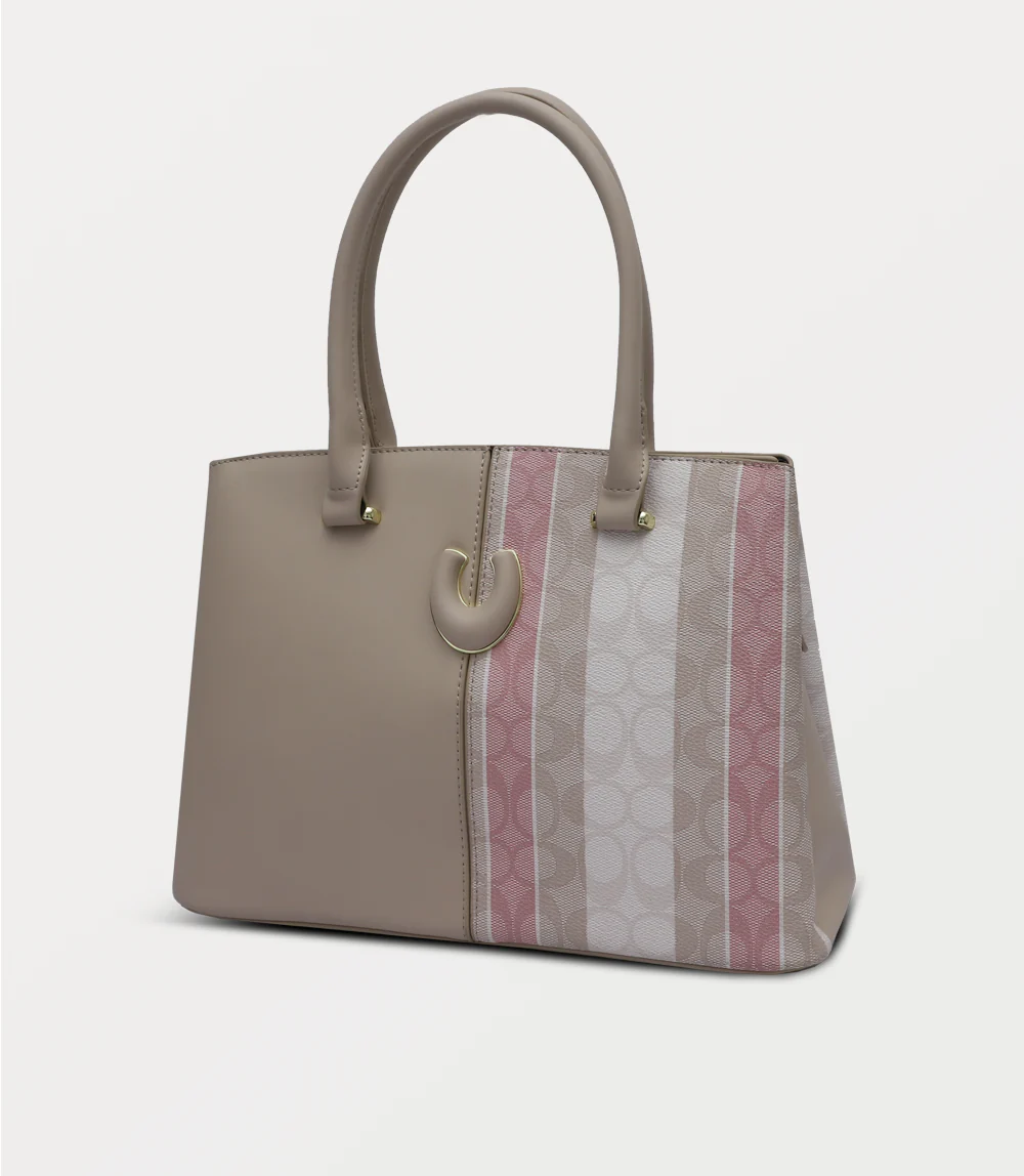 Women Shoulder Bag-BEIGE - Image 2