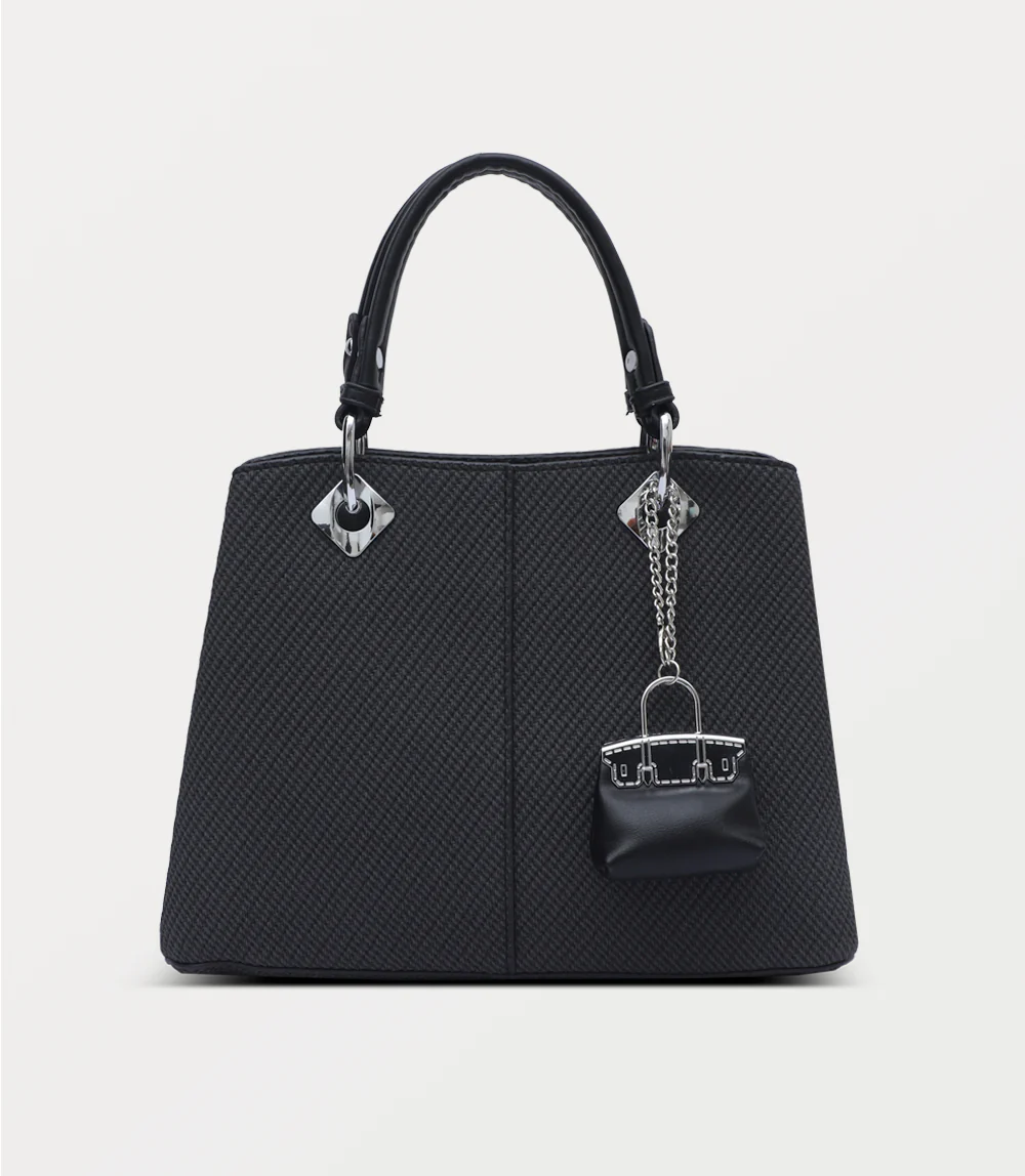 Women Shoulder Bag-BLACK