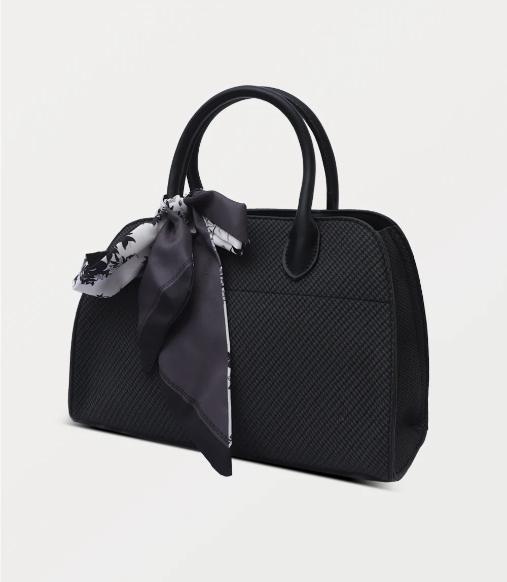 Women Shoulder Bag-BLACK - Image 2