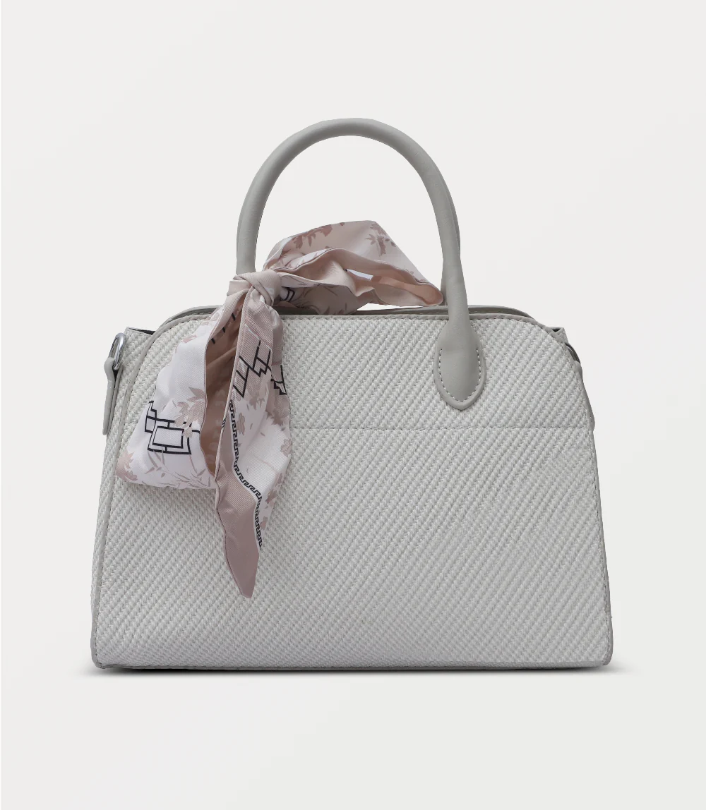 Women Shoulder Bag-WHITE