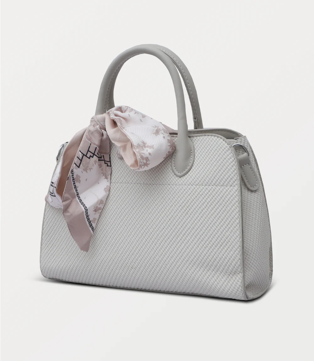 Women Shoulder Bag-WHITE - Image 2