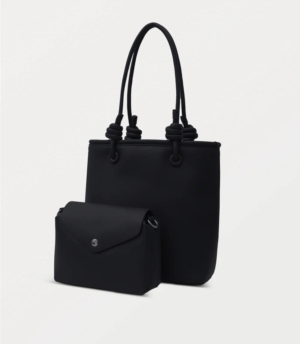 Women Shoulder Bag-BLACK - Image 2