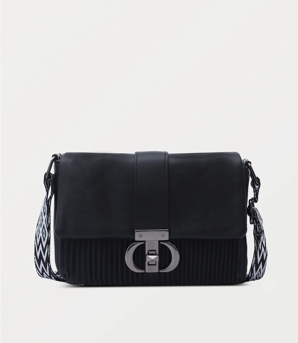 Women Shoulder Bag-BLACK