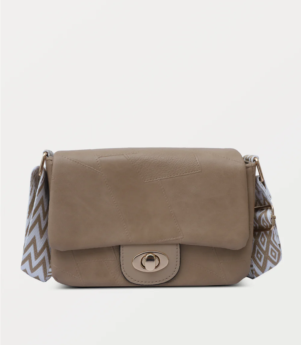 Women Boxy Bag-APRICOT