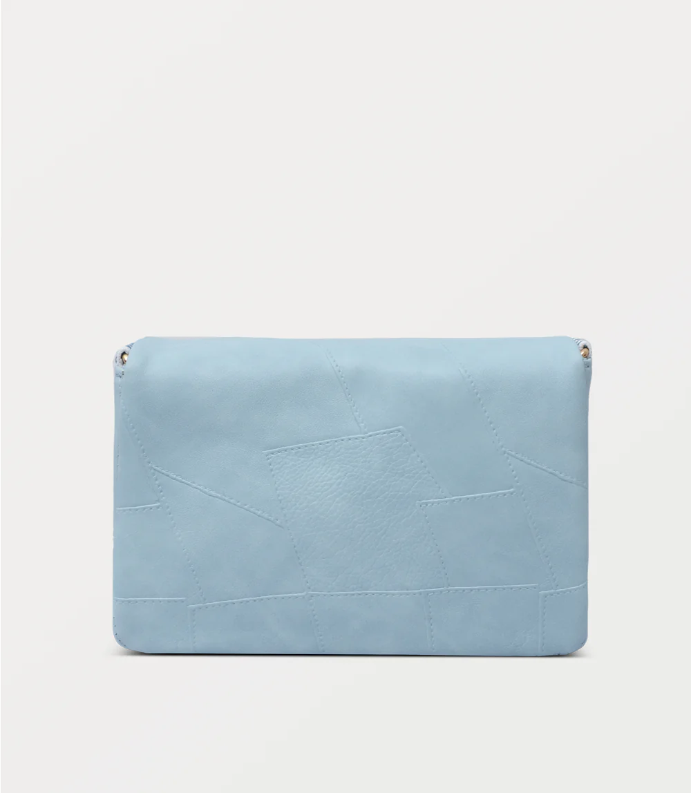 Women Boxy Bag-BLUE - Image 3