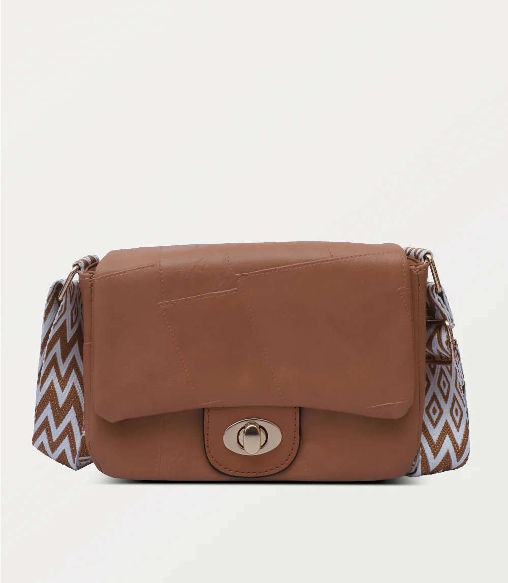 Women Boxy Bag-LIGHT BROWN