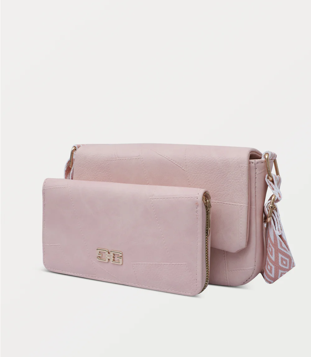 Women Boxy Bag-PINK - Image 2