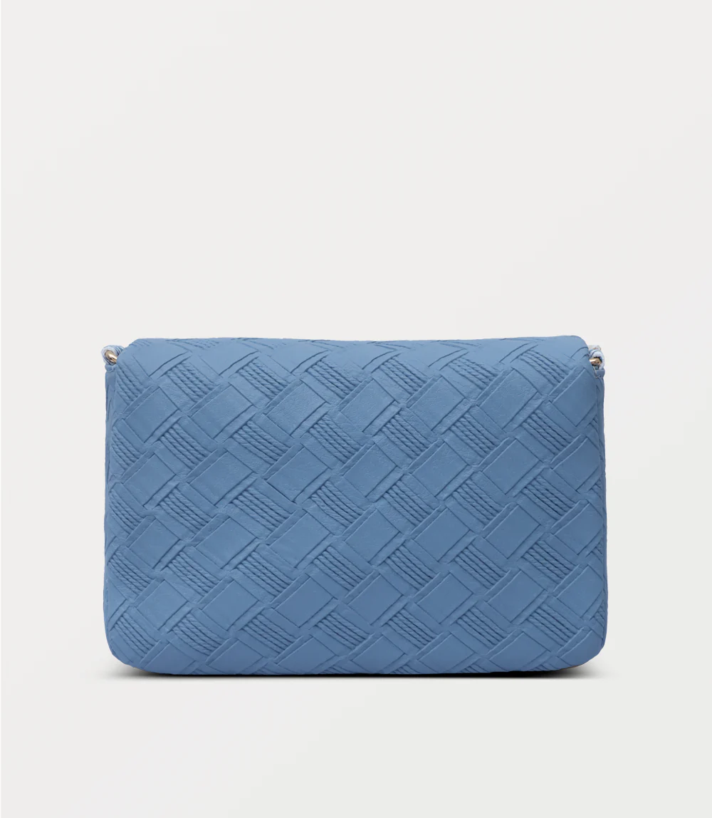 Women Boxy Bag-BLUE - Image 3