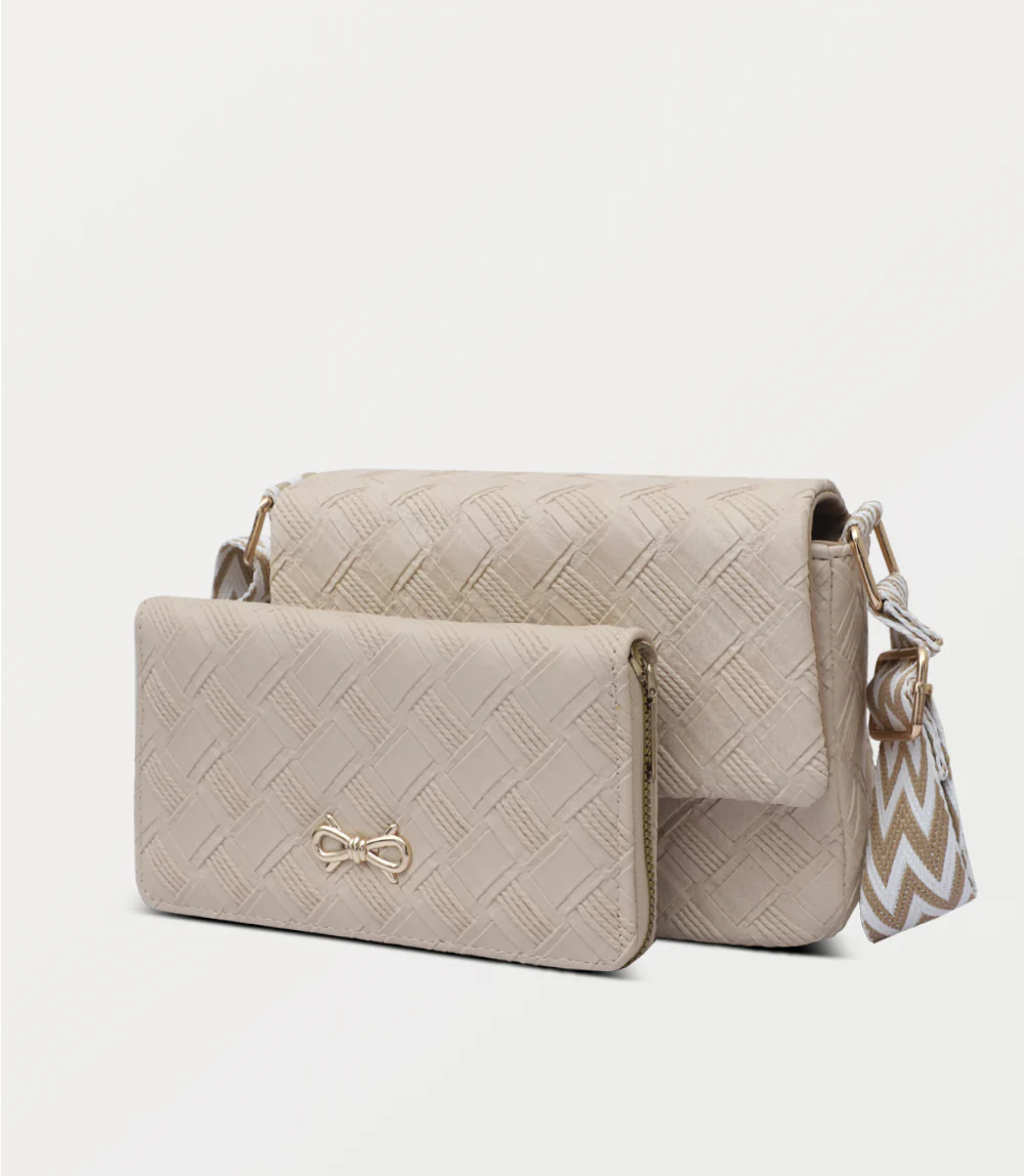 Women Boxy Bag-IVORY - Image 2