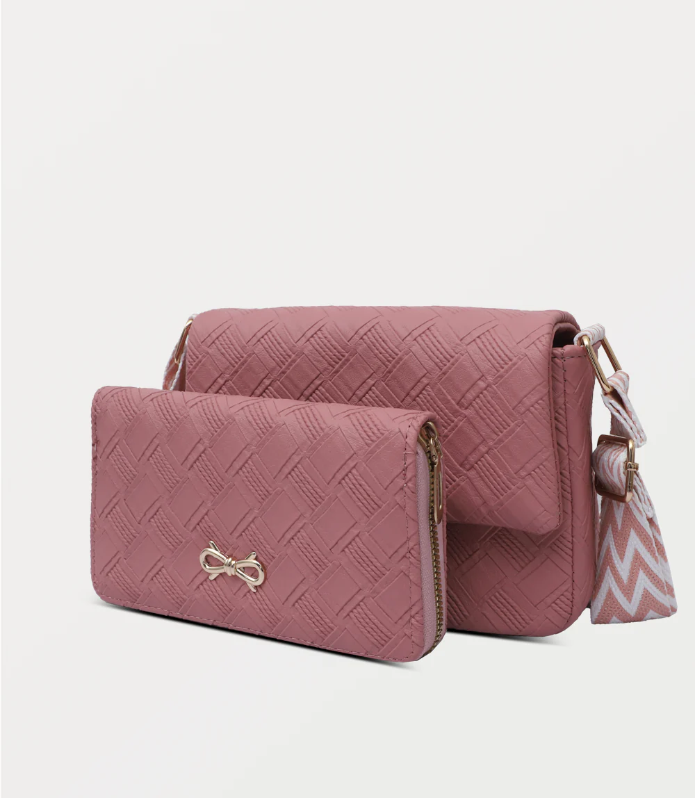 Women Boxy Bag-PURPLE - Image 2