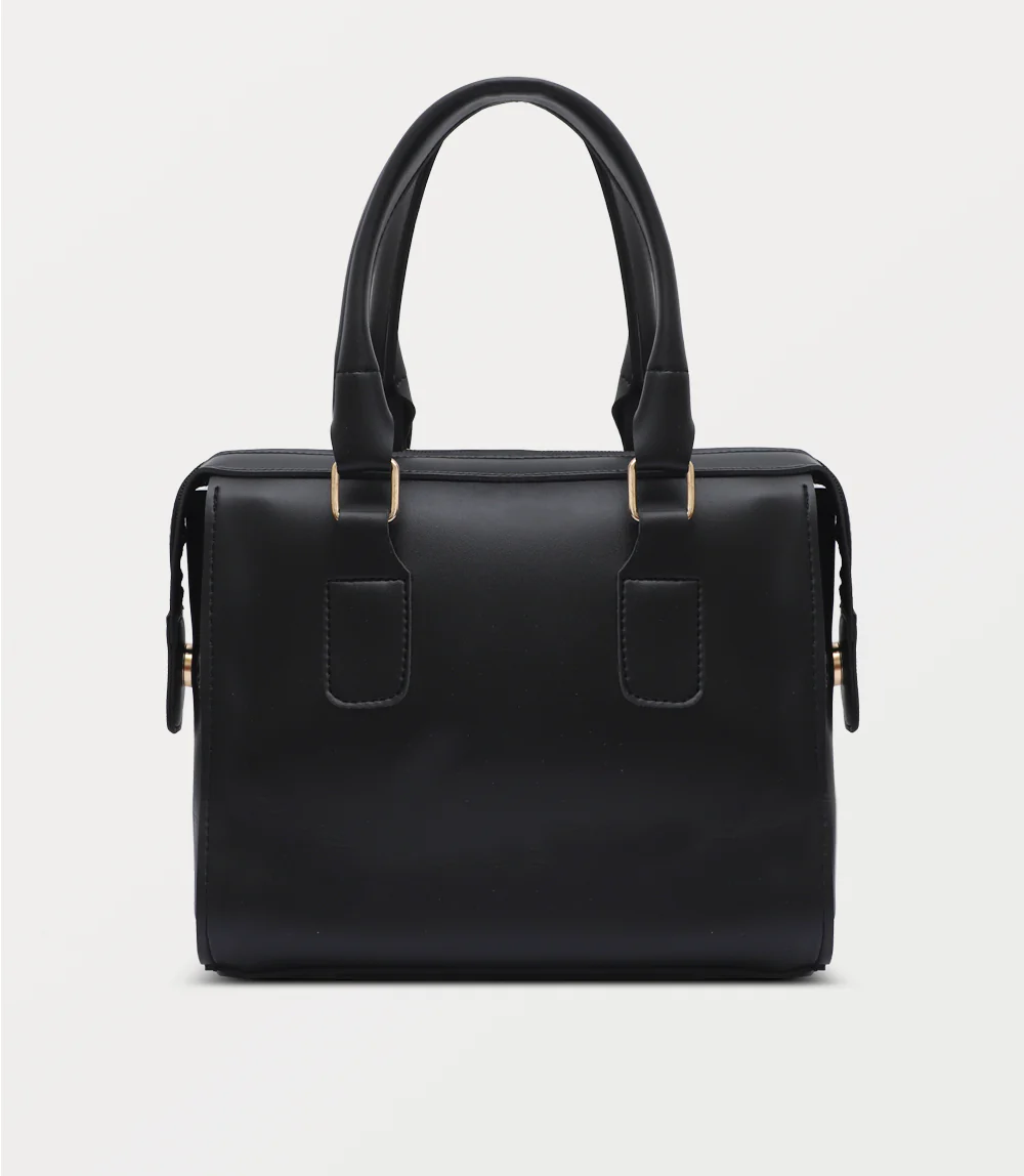 Women Shoulder Bag-BLACK - Image 3